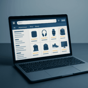 아마존 상품 검색 결과 페이지 인터페이스 - 검색 엔진 최적화(SEO)