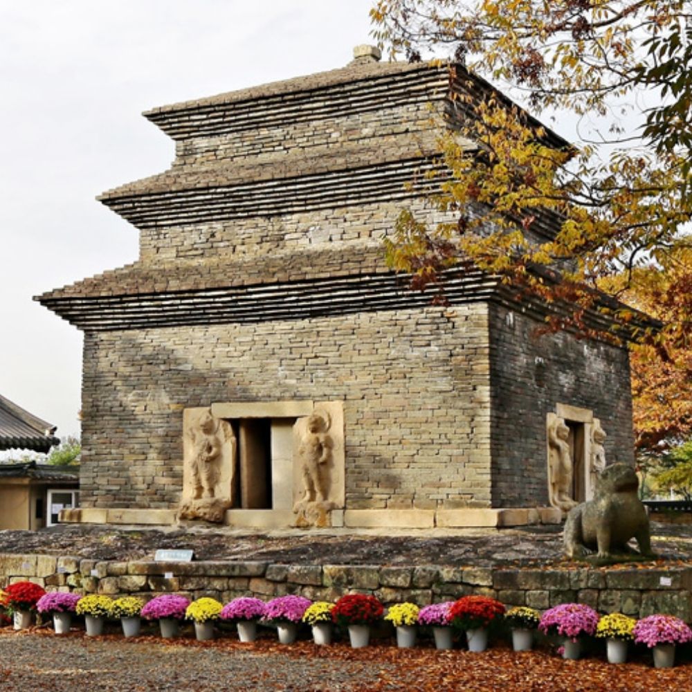 APEC 2025 경주 행사장 인근 분황사 모전석탑의 고풍스러운 모습