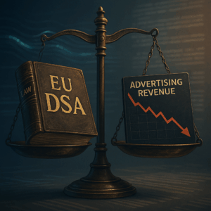 EU DSA 규제와 광고 수익 둔화가 인스타 틱톡 추천 알고리즘 리셋에 미치는 영향