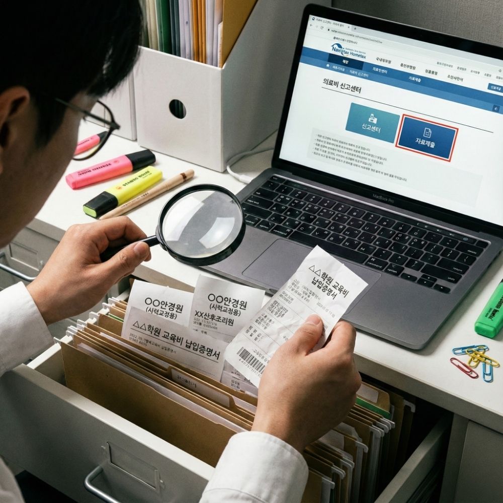 2025 연말정산 의료비 교육비 영수증 찾기